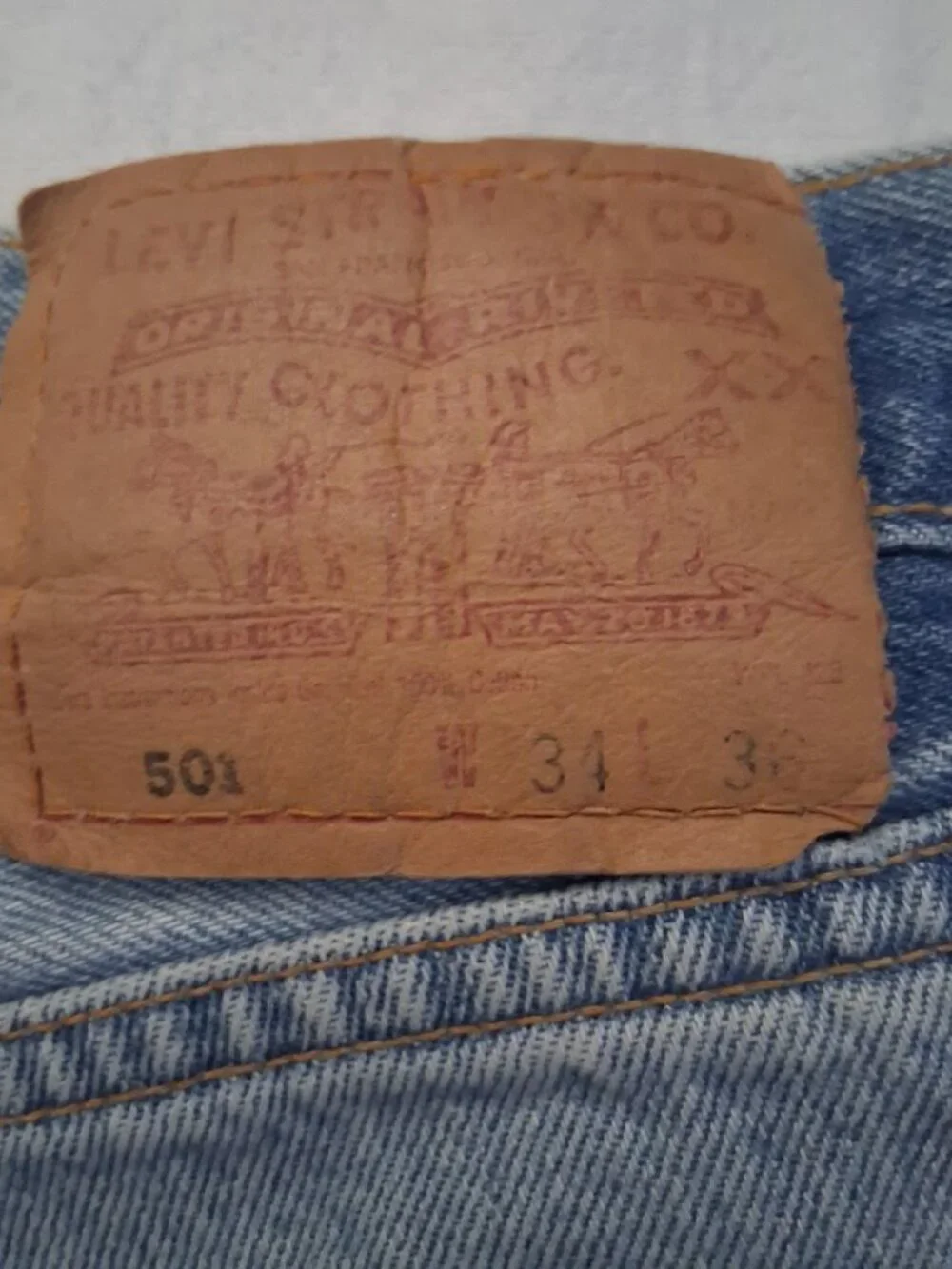 Levis authentic vintage